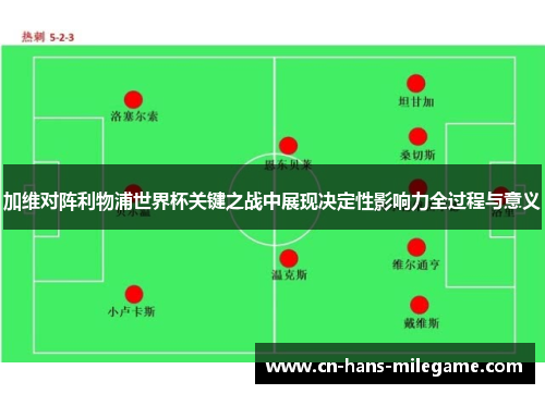 加维对阵利物浦世界杯关键之战中展现决定性影响力全过程与意义 加维对阵利物浦世界杯关键之战中展现决定性影响力全过程与意义